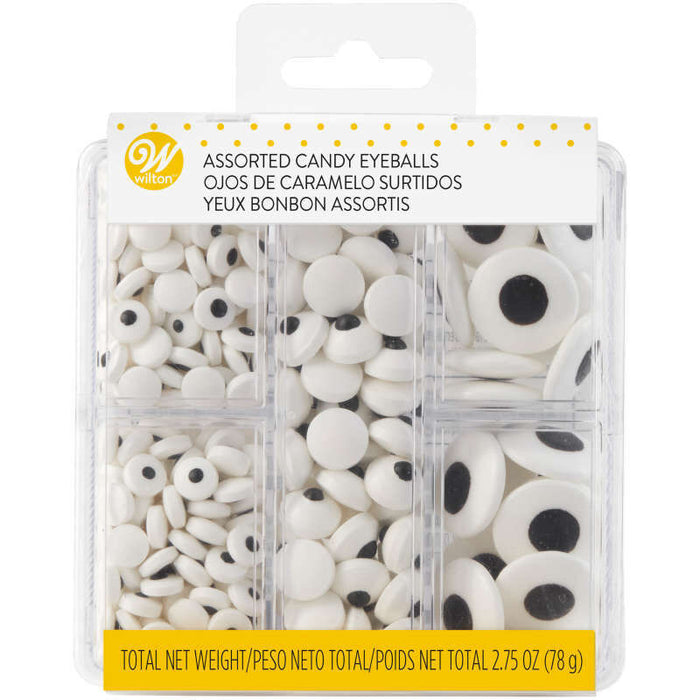 Wilton Assorted Candy Eyeballs Box