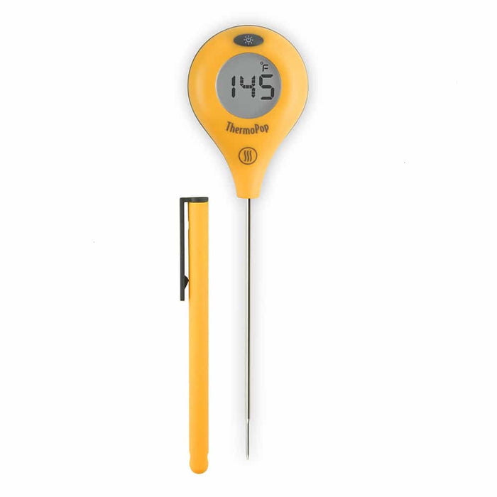 ThermoWorks ThermoPop 2 Thermometer, Yellow