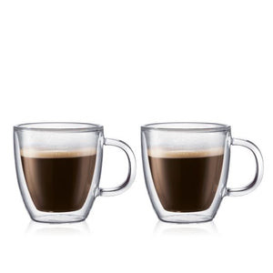 Bodum Bistro Double Walled Espresso Mug Set 0.15 L | 5 oz