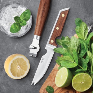 Final Touch Bartender's Collection Bar Knife & Zester Set