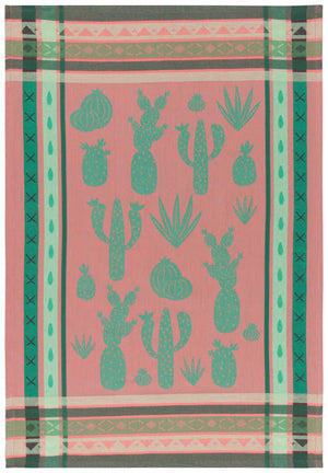 Danica Now Designs Jacquard Tea Towel, Cacti