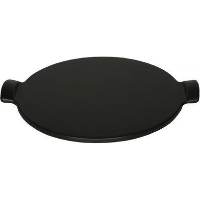 Emile Henry Pizza Stone 14.5 Inch, Fusain (Charcoal)