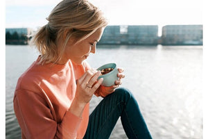 Mepal ELLIPSE Snack Pot 350ml, Nordic Denim