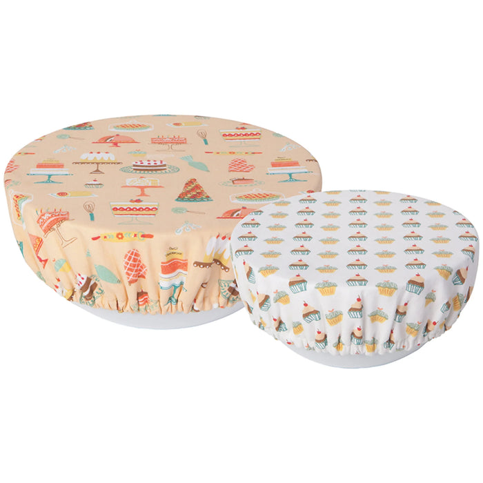 Danica Now Designs 'Save It' Bowl Covers Set of 2, Cake Walk