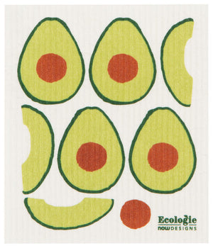 Danica Ecologie Swedish Dishcloth, Avocados