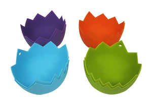 Kitchen Basics Silicone Egg Poachers Set of 2 (Assorted Colours)