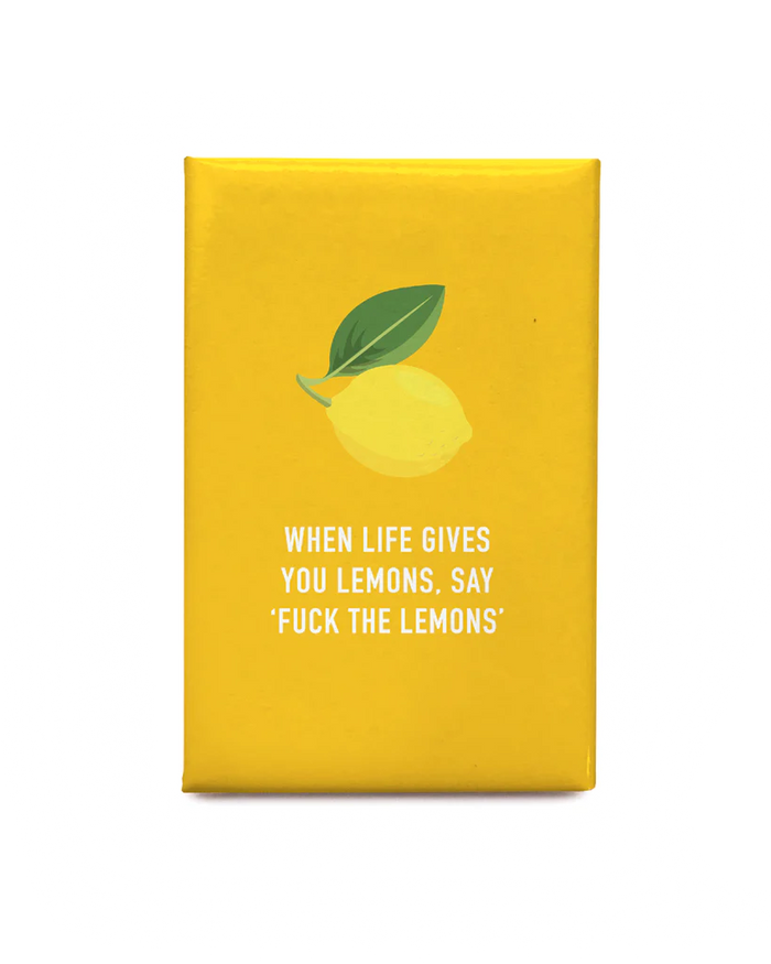 Classy Cards Magnet, Lemons