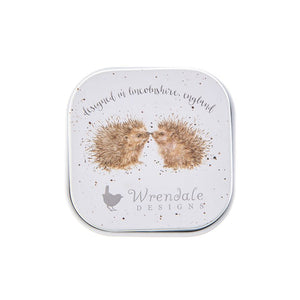 Wrendale Designs Lip Balm Tin, 'Busy As A Bee' Hedgehog