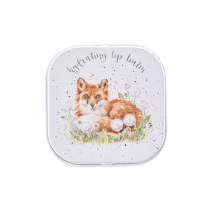 Wrendale Designs Lip Balm Tin, 'The Dandy Fox'