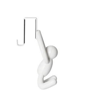 Umbrea Buddy Over The Cabinet Hook Set of 2, White