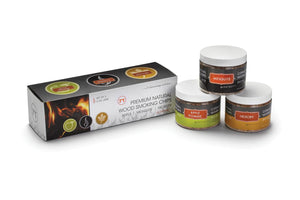 Outset Natural Wood Smoking Chips Set of 3