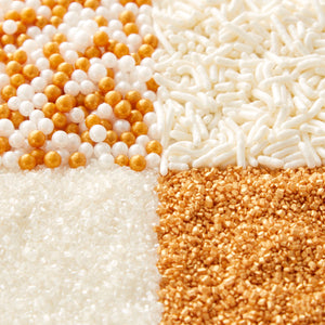 Wilton 4-Cell Pearlized Gold Sprinkles