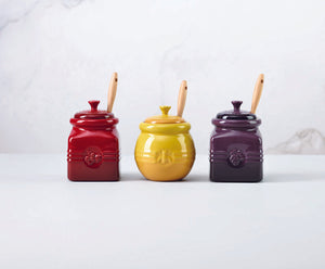 Le Creuset Honey Pot with Silicone Honey Dipper