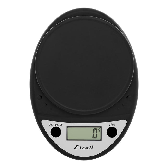 Escali Digital Kitchen Scale Primo, Black