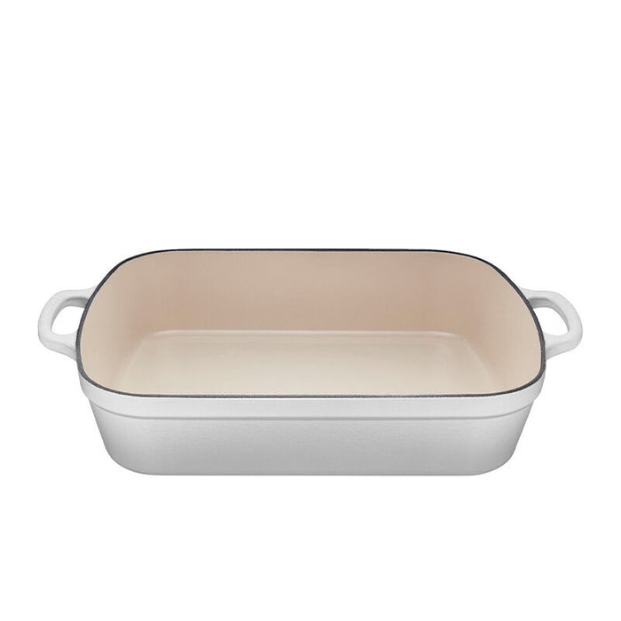 Le Creuset Rectangular Roaster 4.9L, White