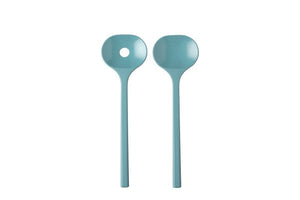Mepal BLOOM Salad Server Set, Pebble Green