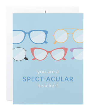 Classy Cards Greeting Card, Spect-Acular