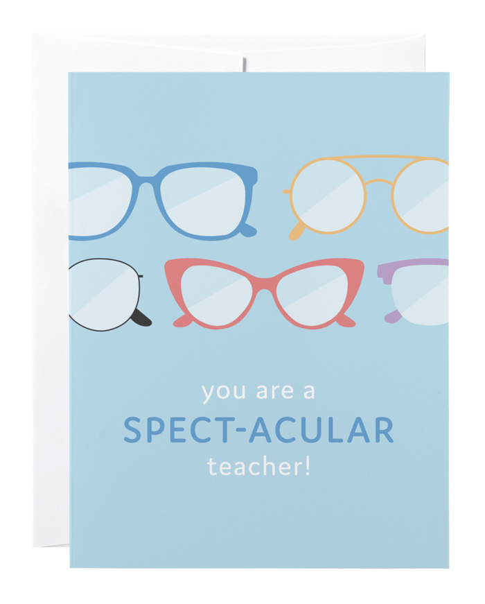 Classy Cards Greeting Card, Spect-Acular