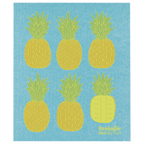 Danica Ecologie Swedish Dishcloth, Pineapples