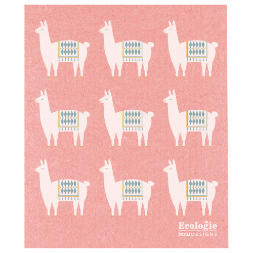 Danica Ecologie Swedish Dishcloth, Lupe Llama