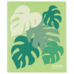 Danica Ecologie Swedish Dishcloth, Monstera