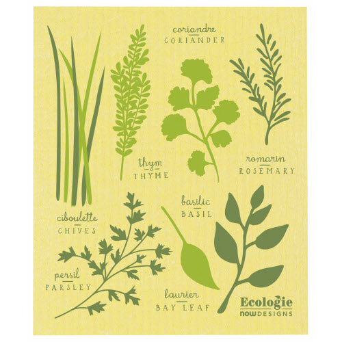 Danica Ecologie Swedish Dishcloth, Les Fines Herbs