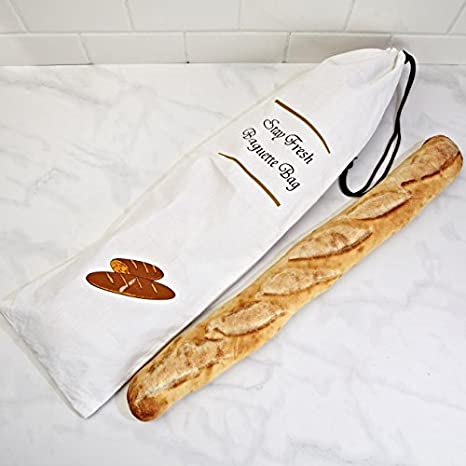Home Works Baguette Bread Bag "Stay Fresh"