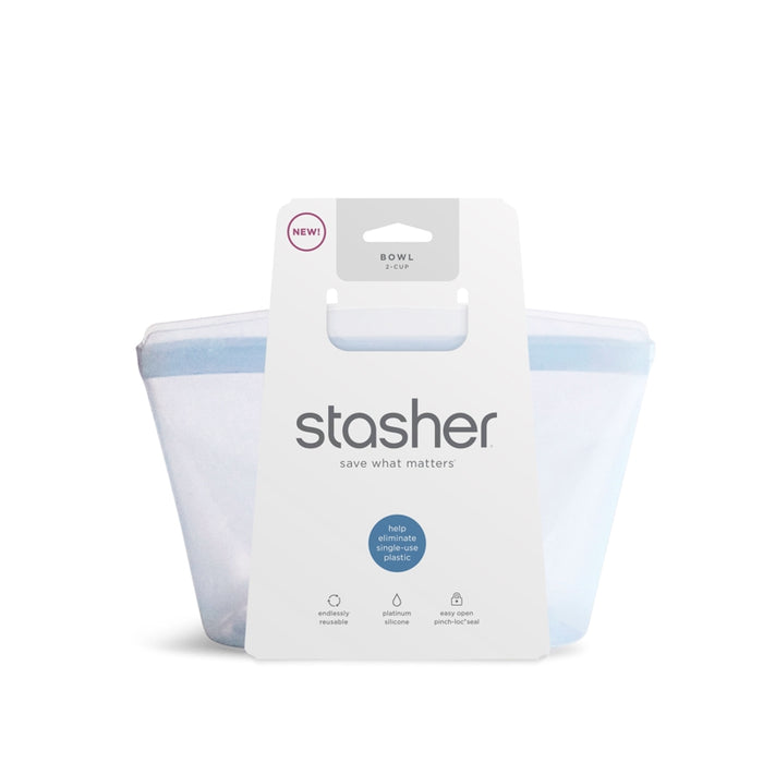Stasher Silicone Bowl 2-Cup (473ml)