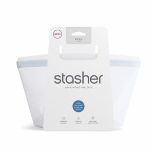 Stasher Silicone Bowl 4-Cup (946ml)