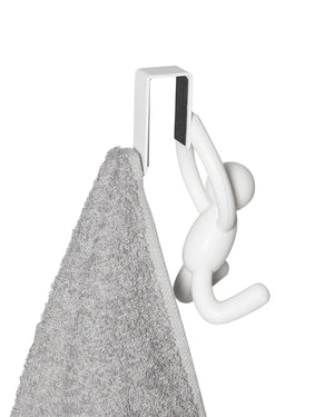 Umbra Buddy Over The Cabinet Hook Set of 2, White