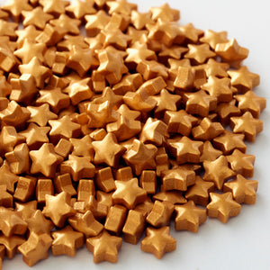 Wilton Stars Sprinkles Pouch 30 g, Gold