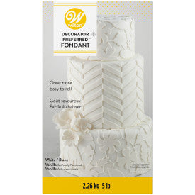 Wilton Decorator Preferred Premade White Fondant, 2.26 kg