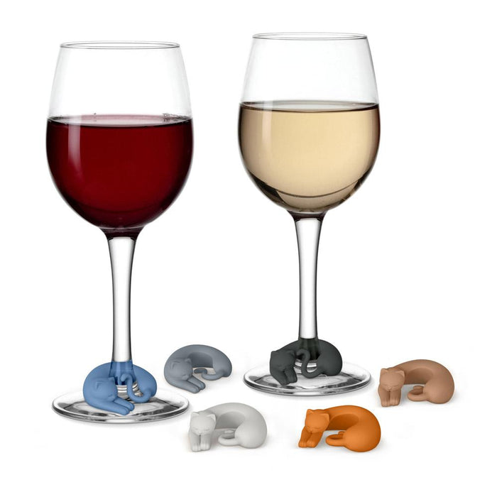 FRED Wine Lives Cat Drink Markers