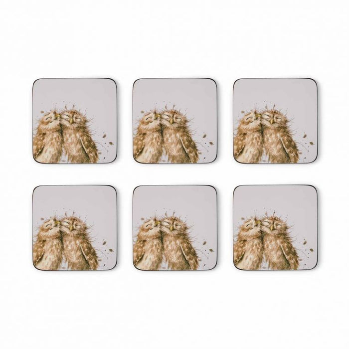 Pimpernel & Wrendale Designs Coasters Set of 6, Owls